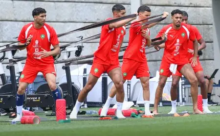 التشكيلة الرسمية للمنتخب المغربي أمام هولندا في كأس العالم
