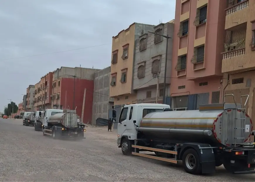 انقطاعات متكررة في التزود بالماء تدفع ساكنة أشتوكة أيت باها للاعتماد على الشاحنات الصهريجية