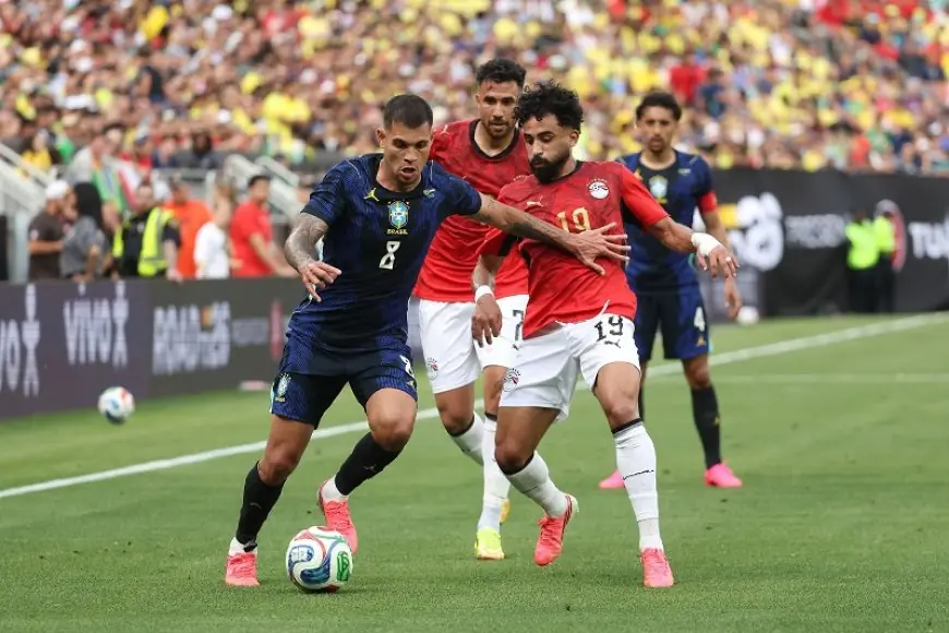 البرازيل تهزم مصر ودياً قبل مواجهة المنتخب المغربي في المونديال