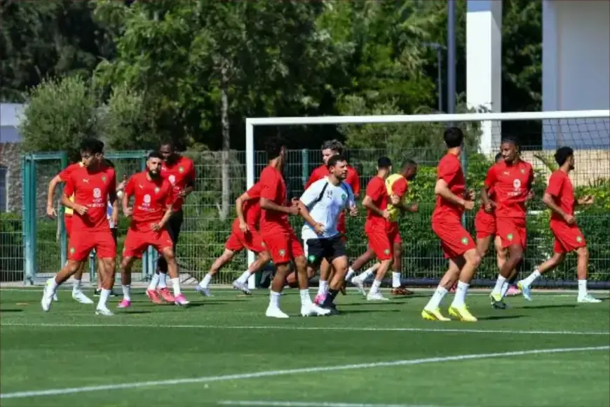 الزلزولي ومزراوي وصلاح الدين يغيبون عن تداريب المنتخب المغربي لمواجهة البرازيل