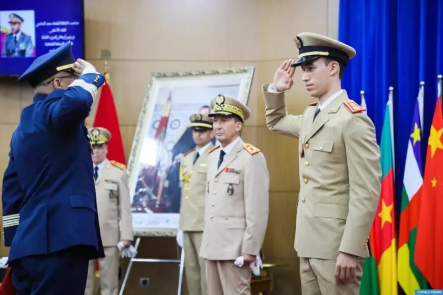 Kénitra: Le Prince Moulay El Hassan préside la cérémonie de sortie des 26e et 60e promotions de l’ERESM