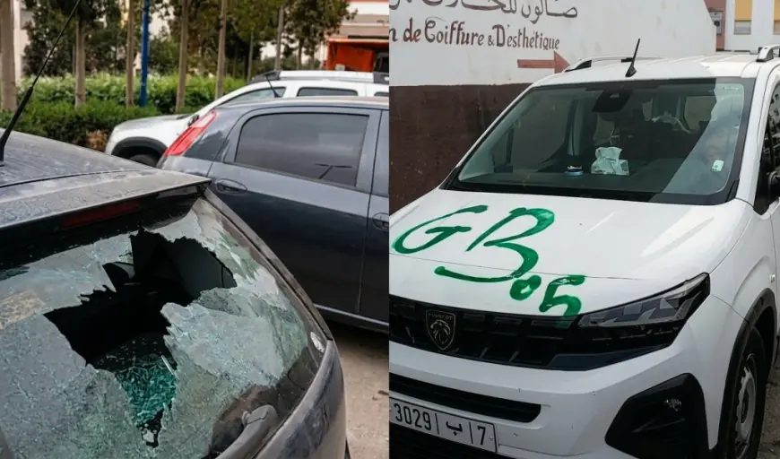 تخريب أكثر من 120 سيارة بحي الأندلس في بوسكورة يثير استنفاراً أمنيا