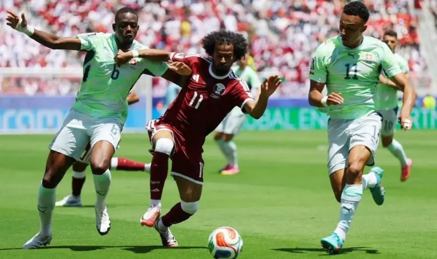 قطر تتعادل مع سويسرا في افتتاح مشوارها بالمونديال