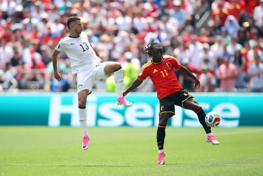 مصر تحرج بلجيكا وتتعادل معها في كأس العالم