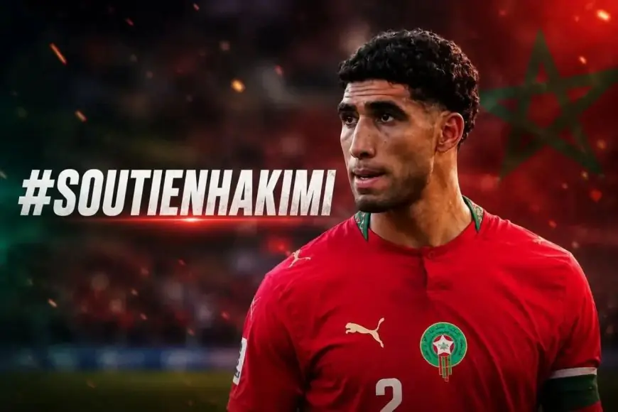 هاشتاغ دعم حكيمي ”#SoutienHakimi” يتصدر منصات التواصل الإجتماعي بالمغرب
