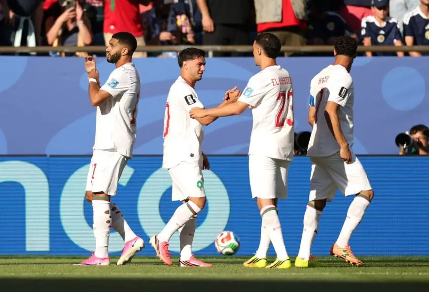 المنتخب المغربي يرتقي للمركز الخامس عالميا في تصنيف الفيفا بعد فوزه على استكلندا