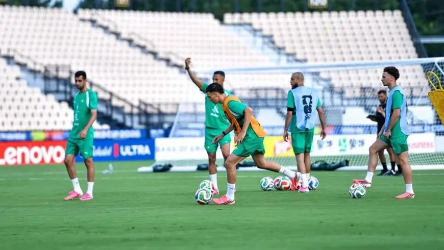 المنتخب المغربي يختتم استعداداته لمواجهة هايتي بحصة تدريبية أخيرة في أتلانتا