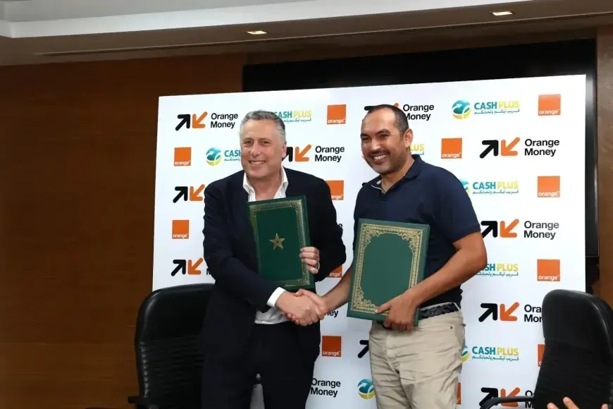 Orange Maroc et Cash Plus signent un partenariat pour étendre Orange Money à plus de 5200 agences au Maroc