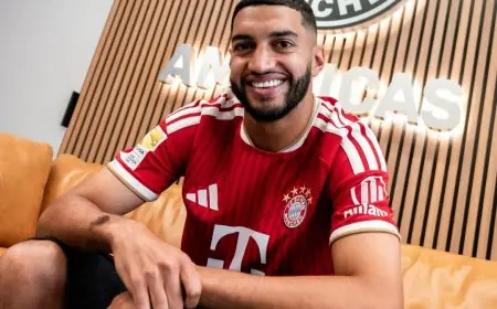 رسميا.. بايرن ميونخ يعلن تعاقده مع اللاعب إسماعيل الصيباري