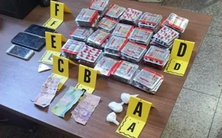 أمن القنيطرة يوقف مروجا للمخدرات بحوزته 2400 قرص مخدر وجرعات من الكوكايين