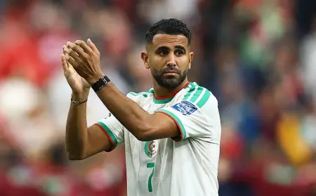 رياض محرز يعلن اعتزاله اللعب دوليا بعد خروج الجزائر من مونديال 2026