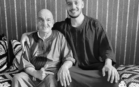 وفاة والد اليوتيوبر خالد الادريسي المعروف ب "الضالة"
