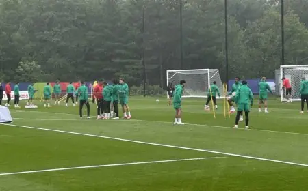 المنتخب المغربي يخوض حصة تدريبية جديدة استعدادا لمواجهة فرنسا بحضور شادي رياض