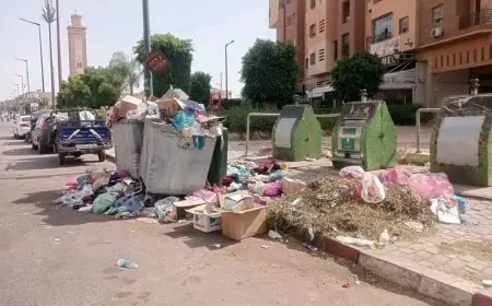أزمة النفايات بمراكش..الجمعية المغربية لحقوق الإنسان تعتبر بلاغ جماعة مراكش "اعترافا بالفشل" وتطالب بفتح تحقيق شامل