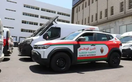 أسطول أمني جديد يعزز قدرات ولاية أمن الدار البيضاء بمركبات حديثة