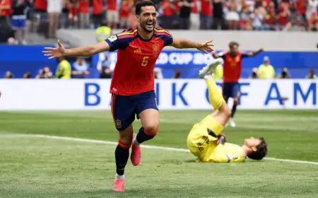 Mondial 2026 : L’Espagne domine la Belgique 2-1 et file en demi-finale face à la France