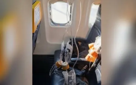 Panique à bord d’un vol Ryanair : un passager retenu après avoir été partiellement aspiré hors de l’avion