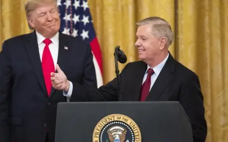Etats-Unis : décès du sénateur Lindsey Graham, proche allié de Donald Trump, à l’âge de 71 ans