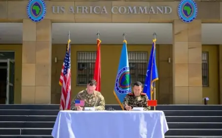 Le Maroc et les États-Unis signent un mémorandum pour la création d’un Centre conjoint de formation et d’expérimentation multisphères en Afrique