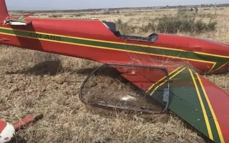 سقوط طائرة تدريب عسكري خفيفة بجماعة أغواطيم وإصابة ربانها يستنفر سلطات الحوز