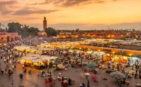 مراكش تستحوذ على ثلث ليالي المبيت السياحية بالمغرب خلال الأشهر الأربعة الأولى من 2026