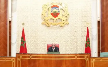 Le Président du Conseil des Conseillers adresse un message de loyauté au Roi Mohammed VI à l’occasion de la clôture de la session parlementaire