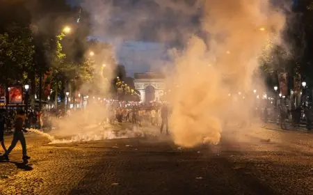 France-Espagne : Plus de 160 interpellations après des émeutes à Paris et Lyon suite à l’élimination des Bleus