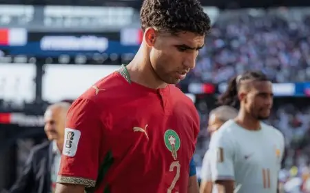 بعد الإقصاء من المونديال.. حكيمي: المغرب يواصل كتابة تاريخه والقادم أفضل