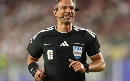 الحكم السلوفينيي سلافكو فينسيتش يدير نهائي كأس العالم بين إسبانيا والأرجنتين