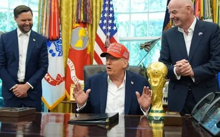 Mondial 2026 : Donald Trump présent en tribune pour la finale Espagne - Argentine