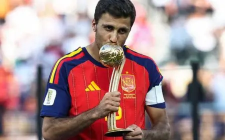 رودري يتوج بجائزة أفضل لاعب في كأس العالم 2026