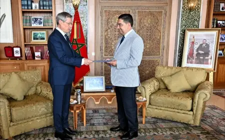 بوريطة يستقبل مستشار رئيس جمهورية رومانيا حاملا رسالة إلى الملك محمد السادس