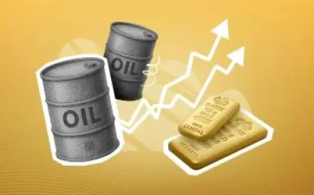 الذهب يرتفع كملاذ آمن وسط تراجع النفط واستمرار التوتر بين واشنطن وطهران