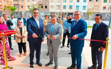 أخنوش يشرف على تدشين مشاريع قرب جديدة ضمن برنامج التنمية الحضرية لأكادير
