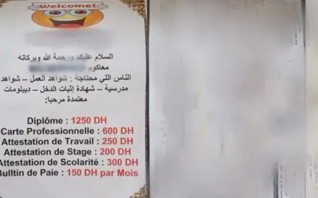 توقيف عشريني بتهمة تزوير وبيع الوثائق والدبلومات والشواهد الدراسية بمكناس