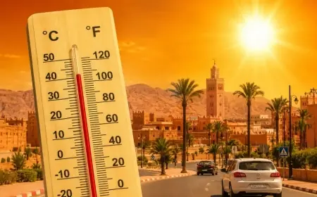نشرة إنذارية: حرارة قياسية تصل إلى 47 درجة بعدة مناطق مغربية