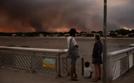 Vagues d'incendies sans précédent en Europe du Sud : évacuations massives en France, Espagne et Italie