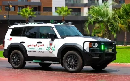 مصالح الأمن الوطني تشرع في العمل بسيارتي الدوريات الذكية «أمان»و«مدار» في شوارع الدار البيضاء