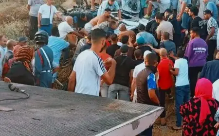 مصرع طفلين في حادث مروع بالطريق السيار بين الخميسات ومكناس