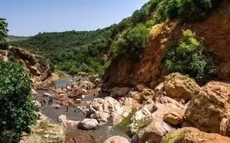 وفاة شاب ثلاثيني إثر سقوط مأساوي من مرتفع بمنتزه أمينيفري بأزيلال