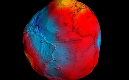 La NASA dévoile le "Géoïde" : à quoi ressemblerait vraiment la Terre sous l’effet de la gravité
