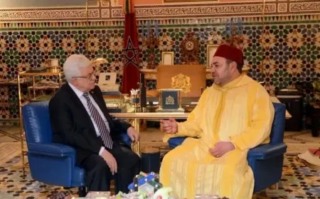 رئيس دولة فلسطين يهنئ الملك محمد السادس بمناسبة عيد العرش المجيد