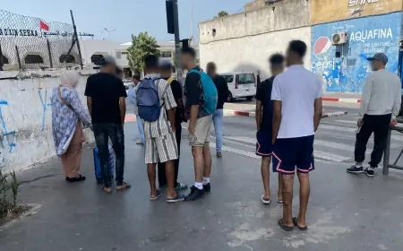 سلطات الدار البيضاء تمنع الشبان والقاصرين من السفر عبر محطات القطار والحافلات إلى مدن الشمال بعد واقعة اقتحام سبتة