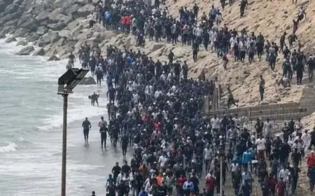 نقل مئات الشباب والقاصرين إلى الرشيدية عبر الحافلات بعد فشل محاولاتهم العبور إلى سبتة