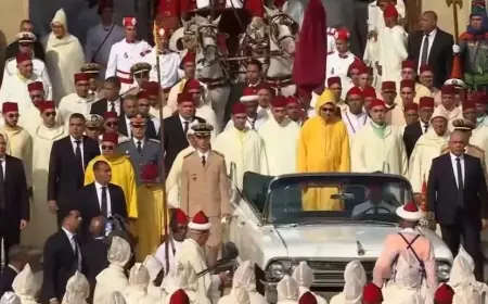 SM le Roi Mohammed VI préside la cérémonie d’allégeance à Tétouan