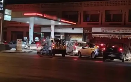 اكتظاظ بمحطات الوقود بعد خبر الزيارة في أسعار المحروقات في المغرب