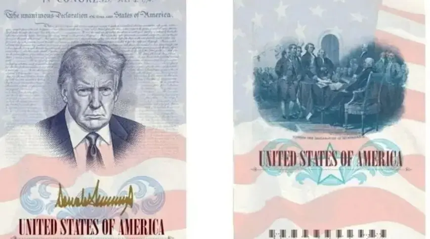 États-Unis : Washington émet des passeports en édition limitée à l’effigie de Donald Trump