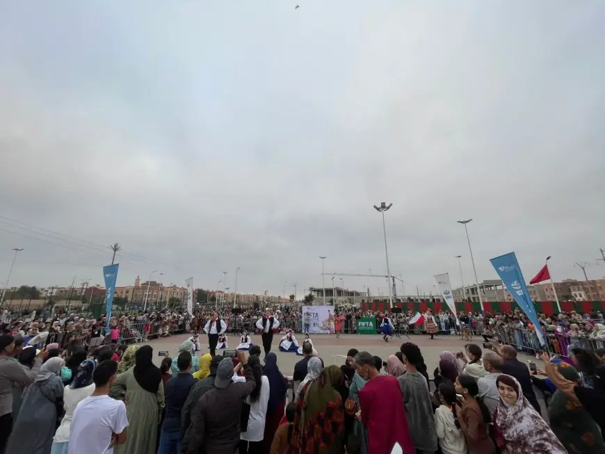 ساحة أدمين بأيت ملول تنبض بإيقاعات التراث في أولى محطات المهرجان الدولي للفلكلور التقليدي