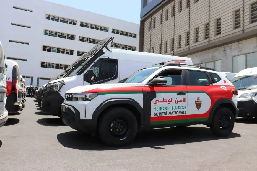 أسطول أمني جديد يعزز قدرات ولاية أمن الدار البيضاء بمركبات حديثة