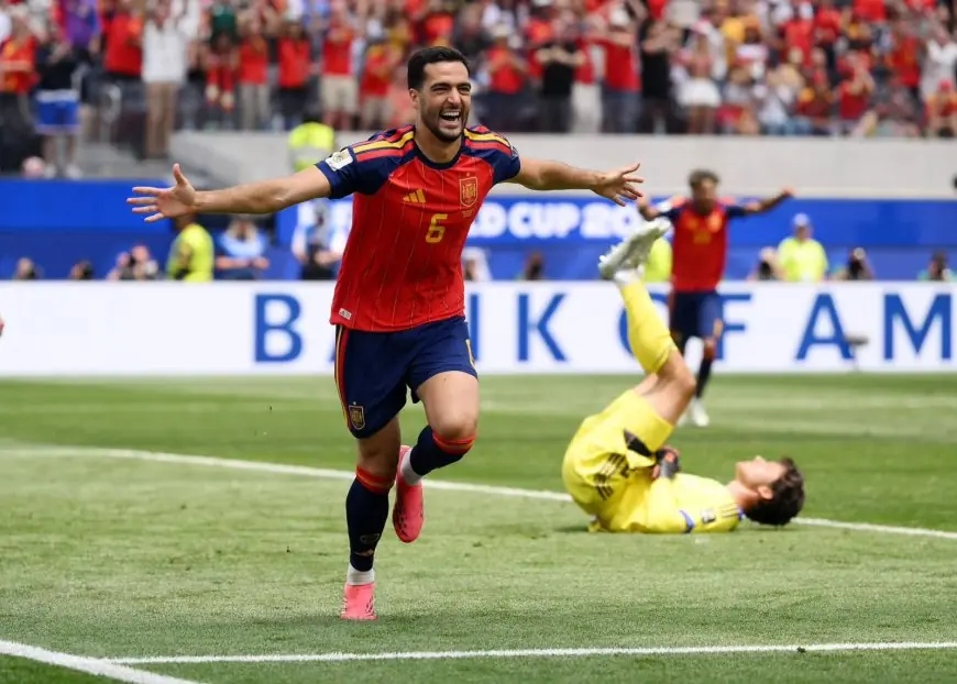 Mondial 2026 : L’Espagne domine la Belgique 2-1 et file en demi-finale face à la France